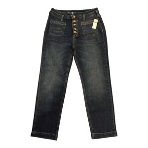 Pilcro and the Letterpress High Rise Slim Ankle Jeans